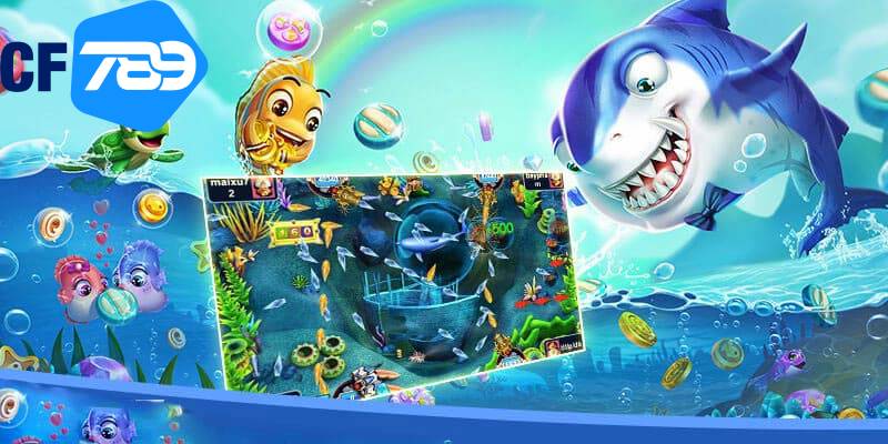 Mỗi game bắn cá đổi thưởng CF789 đều có vô số sinh vật biển giá trị